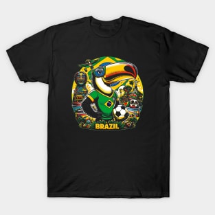 Brazil Toucan Psychedelic T-Shirt